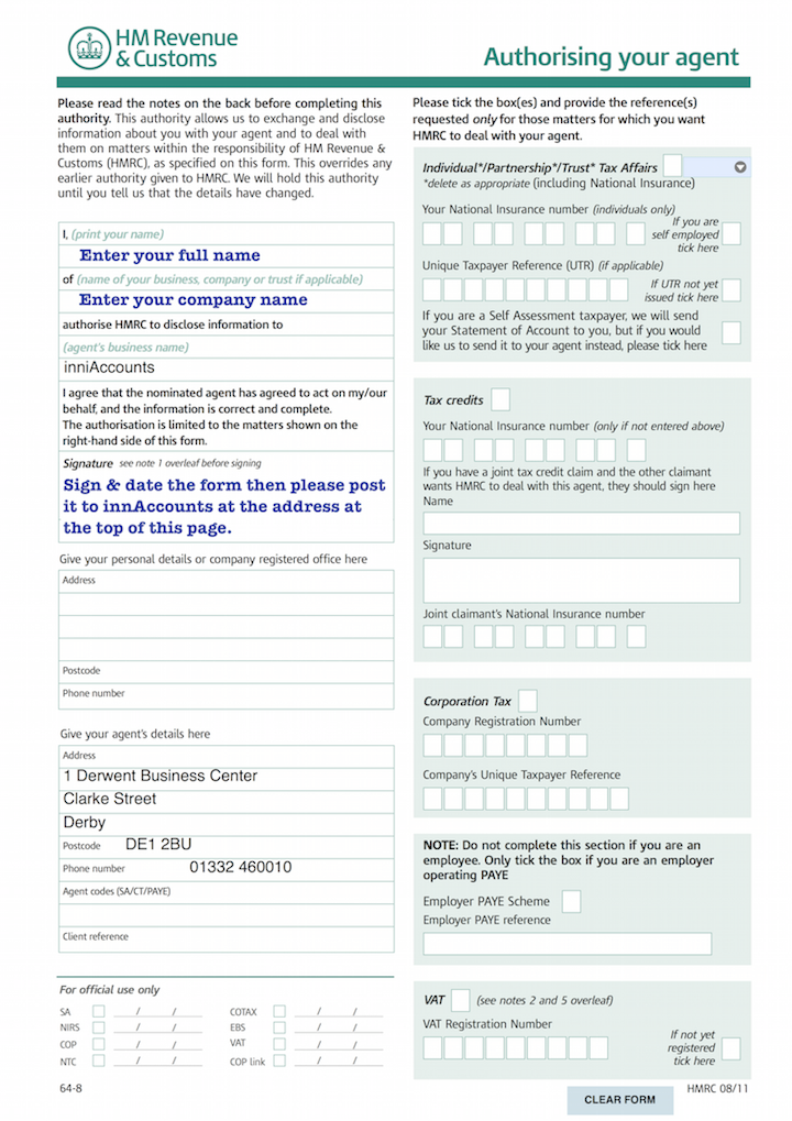 Form 8 9. A to a form agent.